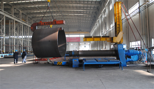 Función y características de la máquina de flexión de cuatro rodillos