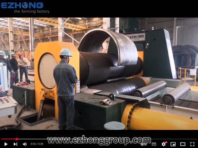 160x3500 EZHONG, máquina de laminación de placa de 3 rollos