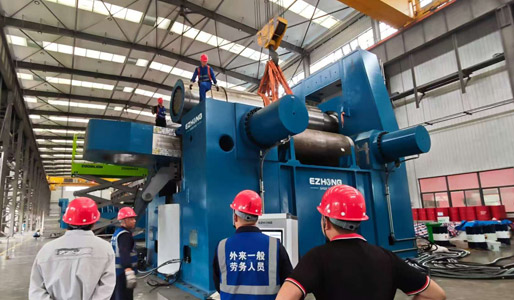 160x4200Mm 3 rollos de la máquina dobladora